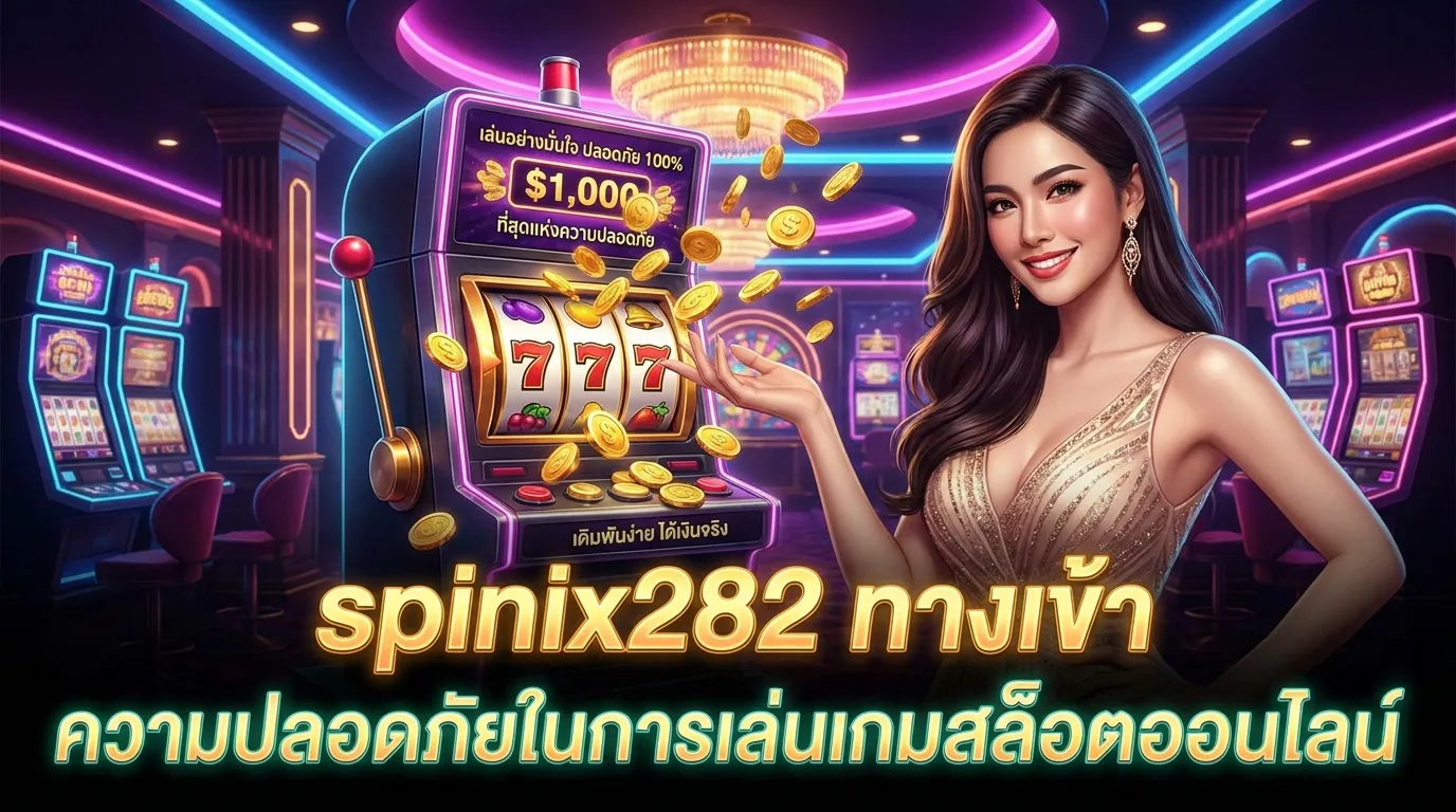 ภาพประกอบหัวข้อ ความปลอดภัยในการเล่นเกมสล็อตออนไลน์