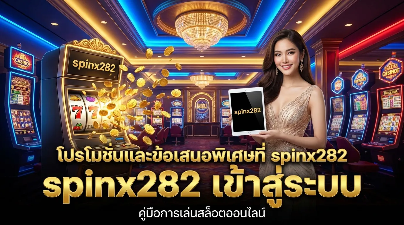 ภาพประกอบหัวข้อ โปรโมชั่นและข้อเสนอพิเศษที่ spinx282
