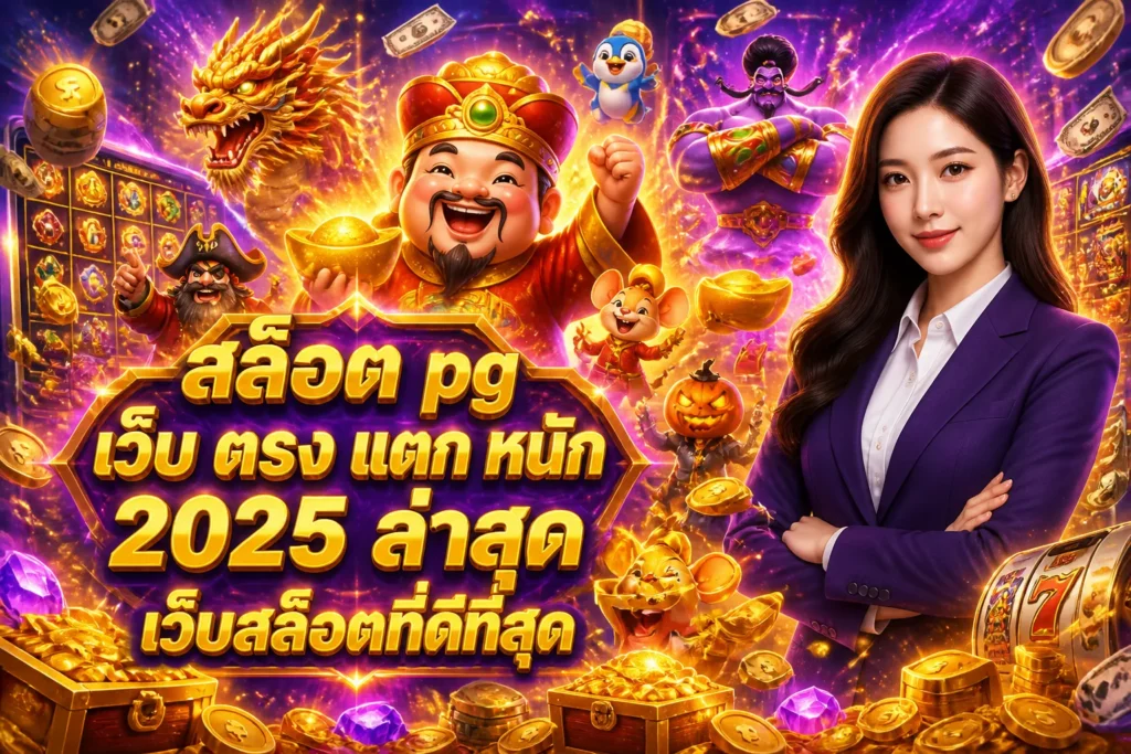 ภาพประกอบหัวข้อ สล็อต pg เว็บ ตรง แตก หนัก 2025 ล่าสุด เว็บสล็อตที่ดีที่สุด — สล็อต pg เว็บ ตรง แตก หนัก 2025 ล่าสุด