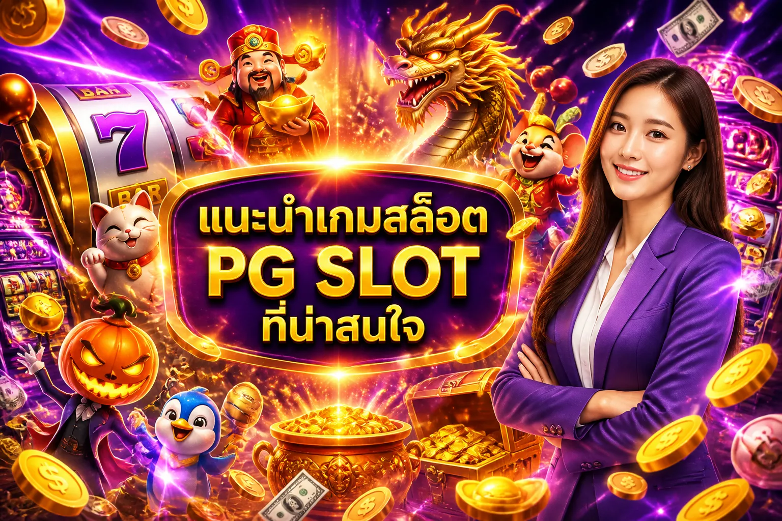 ภาพประกอบหัวข้อ แนะนำเกมสล็อต PG SLOT ที่น่าสนใจ