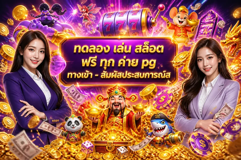 ภาพประกอบหัวข้อ ทดลอง เล่น สล็อต ฟรี ทุก ค่าย pg ทางเข้า - สัมผัสประสบการณ์ส — ทดลอง เล่น สล็อต ฟรี ทุก ค่าย pg ทางเข้า