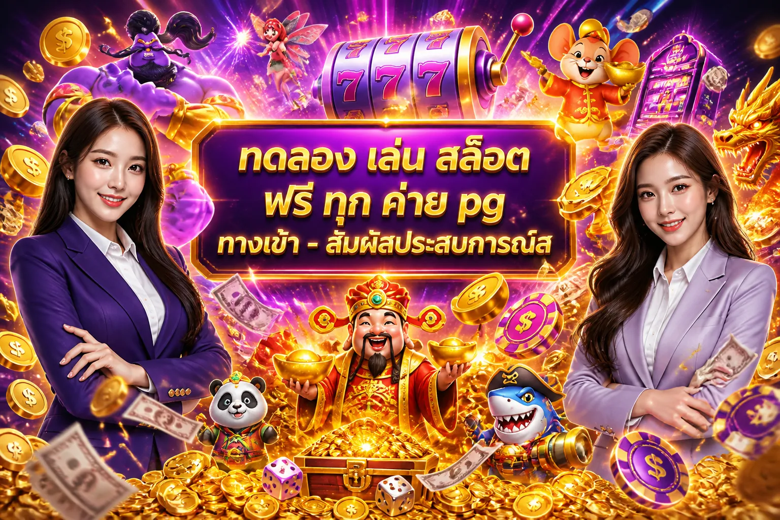 ภาพหน้าปกบทความ ทดลอง เล่น สล็อต ฟรี ทุก ค่าย pg ทางเข้า - สัมผัสประสบการณ์ส