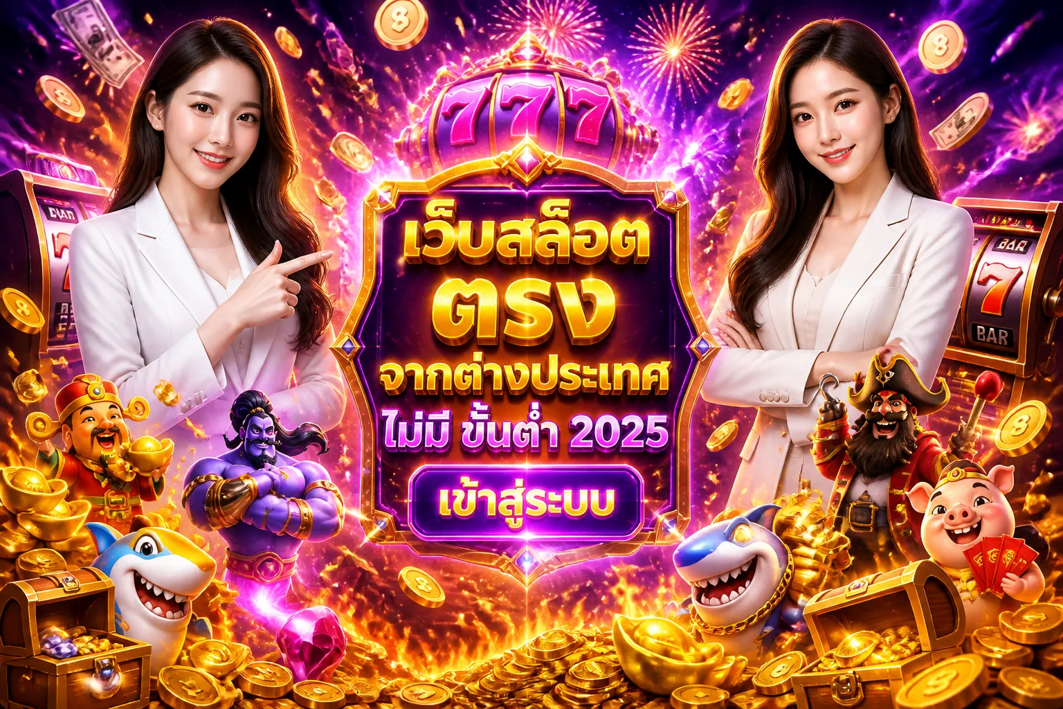 ภาพหน้าปกบทความ เว็บสล็อต ตรง จากต่างประเทศ ไม่มี ขั้นต่ำ 2025 เข้าสู่ระบบ