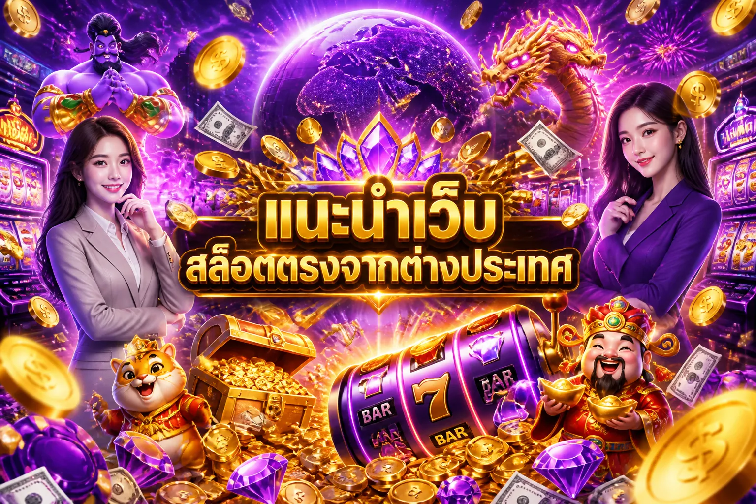 ภาพประกอบหัวข้อ แนะนำเว็บสล็อตตรงจากต่างประเทศ