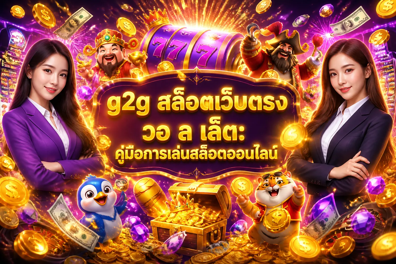 ภาพหน้าปกบทความ g2g สล็อตเว็บตรง วอ ล เล็ ต: คู่มือการเล่นสล็อตออนไลน์