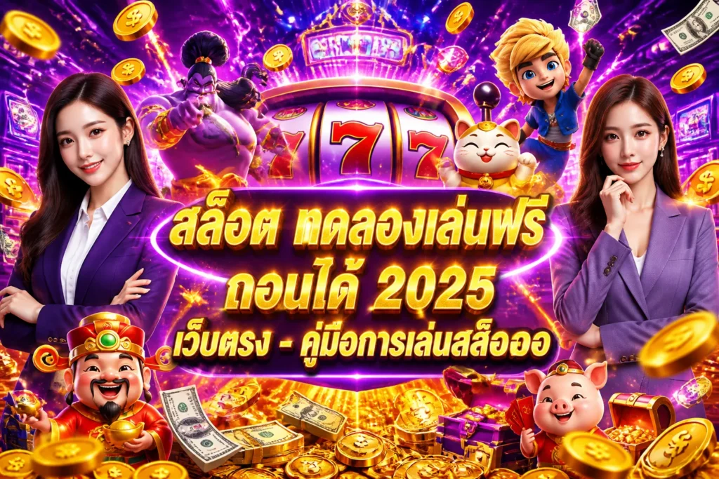 ภาพประกอบหัวข้อ สล็อต ทดลองเล่นฟรี ถอนได้ 2025 เว็บตรง - คู่มือการเล่นสล็อตอ — สล็อต ทดลองเล่นฟรี ถอนได้ 2025 เว็บตรง
