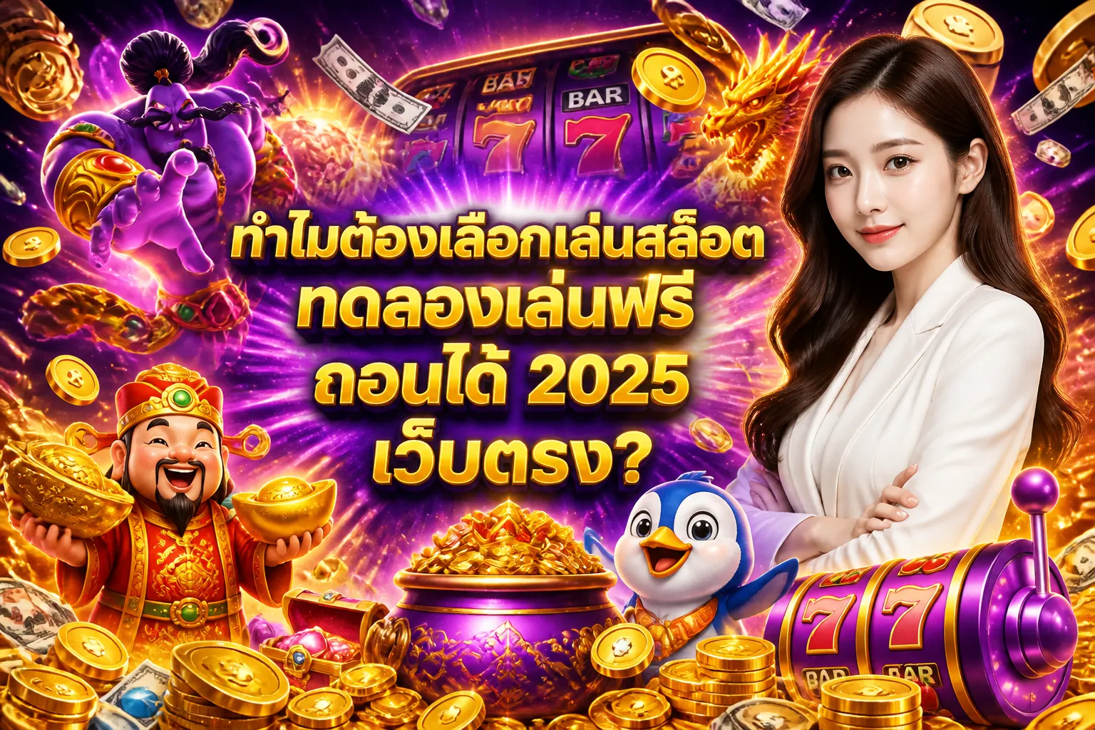 ภาพประกอบหัวข้อ ทำไมต้องเลือกเล่น?