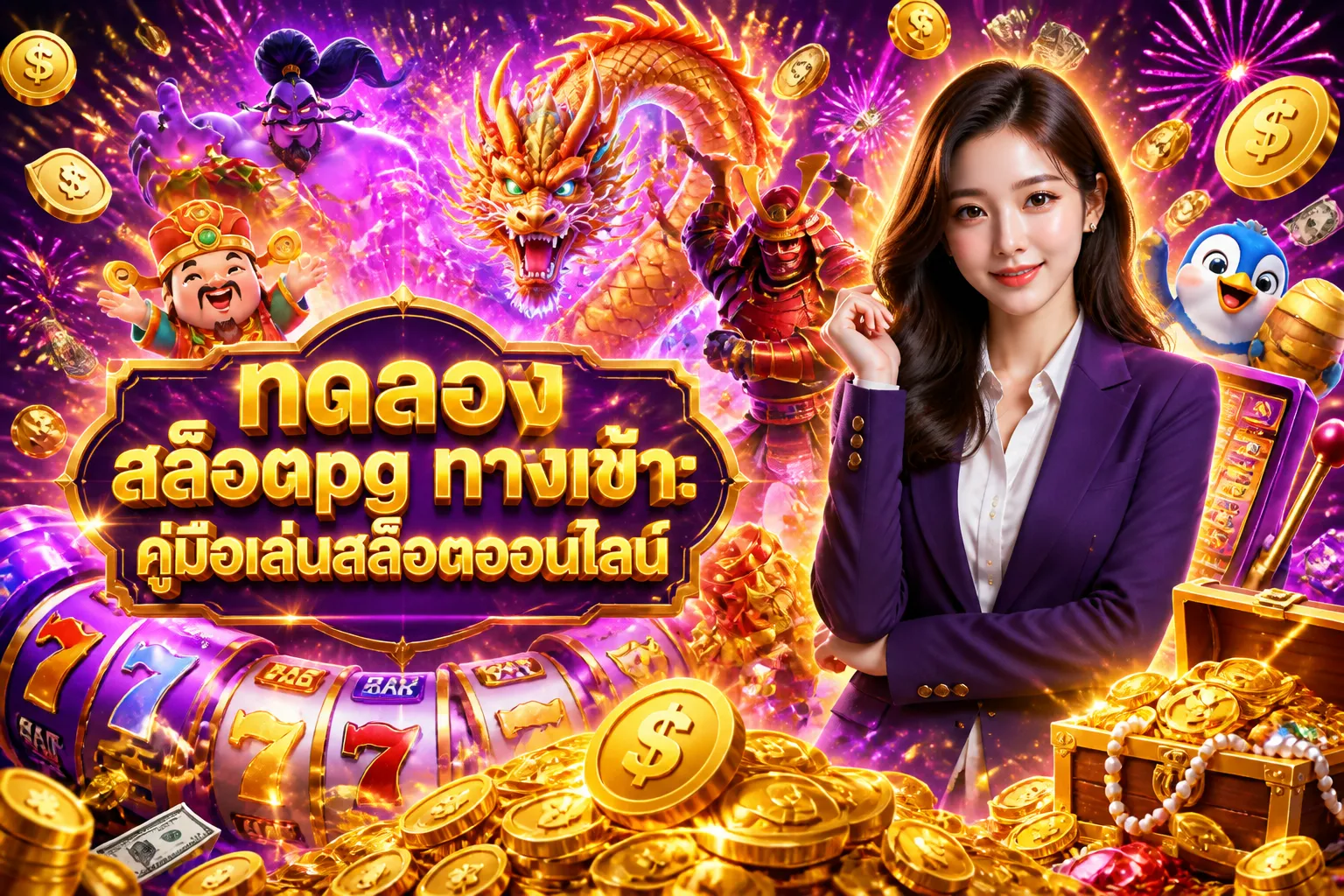 ภาพหน้าปกบทความ ทดลอง สล็อตpg ทางเข้า: คู่มือเล่นสล็อตออนไลน์