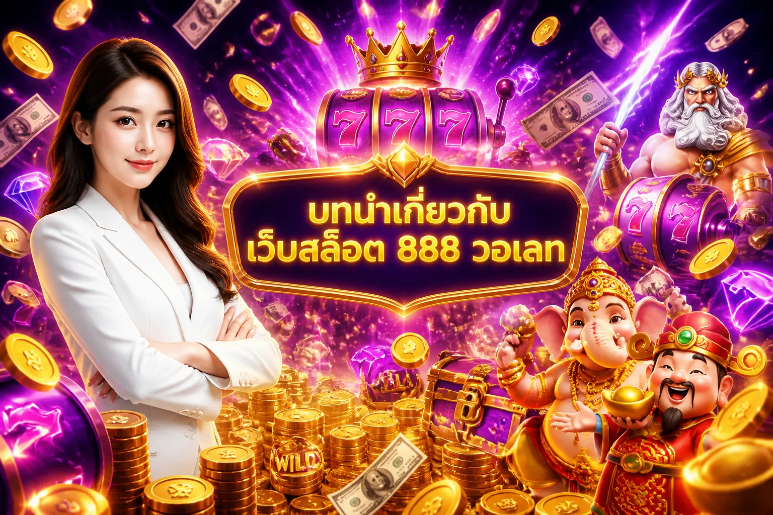 ภาพประกอบหัวข้อ บทนำเกี่ยวกับเว็บสล็อต 888 วอเลท